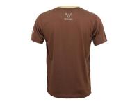 Футболка Remington Men’s Short Sleeve R-Neck Tshirt Brown вид сзади