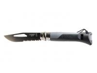 Нож Opinel серии Outdoor 8VRI (клинок 8,5 см, нержавеющая сталь, свисток)