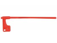 Флажок безопасности DLG Tactical для карабинов длинный (кислотно-розовый)