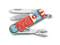 Нож-брелок Victorinox 0.6223.l1910 let it pop 