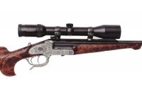 Штуцер Ferlach Scheiring 6,5 Creedmoor (целик, мушка, 7мм STW 18x1, Swarovski Z8i 2-16x50, Swarovski DS5-25x52, кофр) прицел