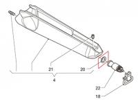 Кольцо цевья Benelli Argo (289W) 90014700 на схеме