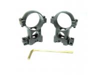 Кольца крепление для оптического прицела ЭСТ 30x38 мм (высокие 22 мм)
