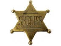 Значок шерифа США DE-106 (шестиконечный)