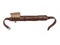 Патронташ открытый Holster 12 калибр (кожа, коричневый)
