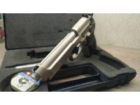 Пневматический пистолет Umarex Beretta 92 FS Никель (с чёрн. накладками) 4,5 мм 