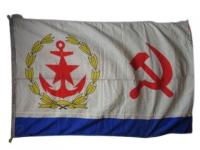 Флаг начальника главного штаба ВМФ СССР 100х65 см (шелк, оригинал)