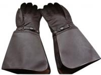 Мото-Краги (перчатки шоферские) замша, кожзам коричневые, оригинал СССР
