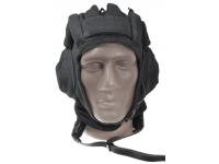 Шлем танковый летний ТШ 4 М-Л, оригинал СССР (наушники, микрофон, черный) 