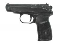 Пистолет тренировочный резиновый ПМ (Черный) вид №4