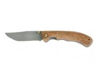 Нож складной Ястреб 95х18 орех