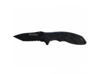 Нож складной Танто Smith&Wesson (038B, черный)
