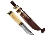 Нож Marttiini DAMASCUS (100-200) с деревянной упаковкой
