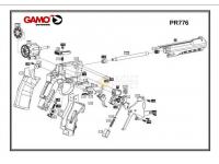 Ствол к GAMO PR-776 на схеме