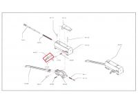 Рукоятка затвора ATA Arms Pegasus, черная, калибр 12 (M03) на взрыв схеме