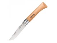 Нож складной Opinel 10VRI в блистере (нержавеющая сталь, рукоять бук) (001255)