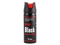 Перцовый баллончик аэрозольно-струйный Black Х2, без блистера (75 мл)