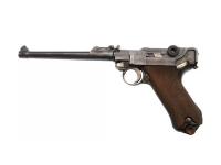 ММГ пистолет Люгера парабеллум P08 Германия 1898 год (пластиковые накладки, цвет дерево)