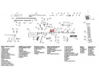 Планка прицельная в сборе Сайга-308 исполнение 46, 61 (СОК-410К-01 сб2-02 УП)