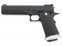 Пистолет KJW M1911 COLT GBB Hi-Capa 6 GAS GBB Black