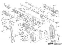 Кольцо винта предохранителя для Walther СР 99 Compact