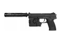 Пистолет Tokyo Marui MK23 SOCOM GNB Black (тактический фонарь, кейс, модератор)