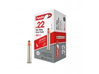 Патрон 5,6 (.22 WMR) Silver Eagle HV SP 40 никель Aguila Ammunition (в пачке 50 штук, цена 1 патрона)