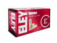 Патрон 5,6 (.22 LR) Tenex Flat Nose 2,59 ELEY (в пачке 50 штук, цена 1 патрона)