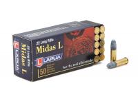 Патрон 5,6 (.22 LR) Midas L 2,59 Lapua (в пачке 50 штук, цена 1 патрона)