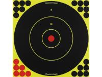 Мишень бумажная Birchwood Shoot N C Bulls-eye Target 300 мм 50 штук