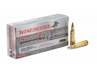 Патрон .22-250 Rem Varmint X Polymer Tip 3,56 Winchester (в пачке 20 штук, цена 1 патрона)