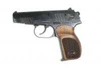 Травматический пистолет П-М17Т 9 мм Р.А. (деревянная рукоятка, полированный)