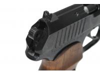 Травматический пистолет П-М17Т 9 мм Р.А. (деревянная рукоятка, полированный) - вид 3