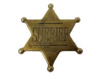 Звезда шерифа шестиконечная (4,5см)