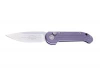 Нож Microtech LUDT 135-10GY (алюминиевая серая рукоять, клинок стоунвош, сталь CTS-204P)