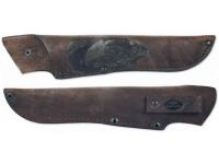 Нож кованый ручной работы Ножемир ОРЛАН (2197)к - ножны