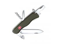 Нож перочинный Victorinox Picknicker 111мм 11 функций зелёный