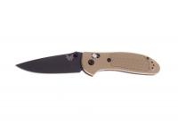 Нож Benchmade Griptilian (BM551BKSN-S30V, рукоять бежевая нейлон, черный клинок S30V)