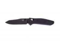 Нож Benchmade Mini Osborne BM945BK-1 (рукоять черная G10, черный клинок S30V)