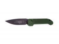 Нож Microtech LUDT 135-1OD LUDT (зеленая алюминиевая рукоять, клинок ELMAX, DLC)