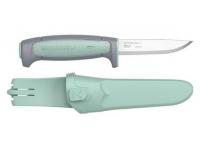 Нож Morakniv Basic 546 LE 2021 (клинок 91 мм, серо-зеленый)