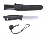 Нож Morakniv Companion Spark (огниво, клинок 104 мм, черный)