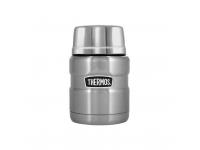 Термос для еды THERMOS KING SK3000 со складной ложкой, 470 мл (нержавеющая сталь)