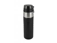 Термос для напитков THERMOS TS-2706 с силиконовым чехлом, 600 мл (черный)