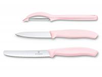 Набор ножей с овощечисткой Victorinox розовый (6.7116.31L52) 