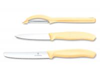 Набор ножей с овощечисткой Victorinox светло-оранжевый (6.7116.31L92)