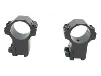 Кольца крепление для оптического прицела LEAPERS 25,4 мм (на призму 12 мм, высокие 21 мм)