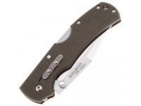 Нож складной Double Safe Hunter Cold Steel, рукоять OD Green (CS-23JC) сложенный