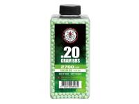 Шары для страйкбола G&G Perfect Tracer 0,20 г зеленые трассирующие 2700 штук (бутылка)