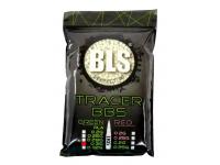 Шары для страйкбола BLS Tracer 0,30 г зеленые трассирующие 1 кг (пакет)